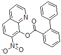 CAS 登录号：29007-24-7， 7-硝基-8-喹啉基 2-苯基苯甲酸酯