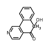 CAS 登录号：290300-98-0， 3-(2-甲基苯基)异烟酸