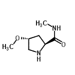 CAS#: 290345-42-5, (2S,4R)-4-Methoxy-N-Methyl-Pyrrolidine-2-Carboxamide
