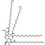 CAS 登录号：29063-59-0， 3,4-二-O-棕榈酰-beta-D-呋喃果糖基2,3-二-O-棕榈酰-alpha-D-吡喃葡萄糖苷