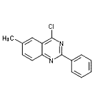 CAS#: 29083-98-5, 4-Chloro-6-Methyl-2-Phenylquinazoline