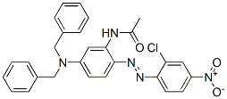 CAS 登录号：29103-26-2， N-[5-[二苄基氨基]-2-[(2-氯-4-硝基苯基)偶氮]苯基]-乙酰胺