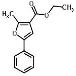 CAS 登录号：29113-64-2， 乙基2-甲基-5-苯基-3-糠酸酯