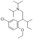 CAS#: 29122-56-3, beta-Sec-Butyl-5-Chloro-2-Ethoxy-N,N-Diisopropylphenethylamine
