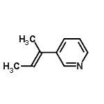 CAS#: 291753-54-3, 3-[(2E)-2-Buten-2-Yl]Pyridine