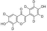 CAS 登录号：291759-05-2， 黄豆苷元-D6
