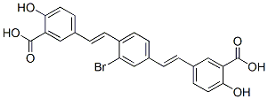 CAS 登录号：291766-06-8， 1-溴-2,5-二(3-羧基-4-羟基苯乙烯基)苯