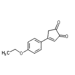 CAS 登录号：291769-74-9， 4-(4-乙氧基苯基)-3-环戊烯-1,2-二酮