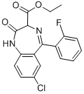 CAS 登录号：29177-84-2， 氯氟卓乙酯