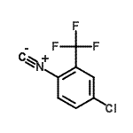 CAS 登录号：2920-12-9， 4-氯-1-异氰基-2-(三氟甲基)苯