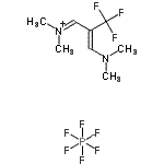 CAS 登录号：292067-84-6， (2Z)-3-(二甲基氨基)-N,N-二甲基-2-(三氟甲基)-2-丙烯-1-亚氨鎓六氟磷酸盐