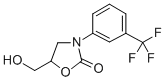 CAS 登录号：29218-19-7， 5-(羟基甲基)-3-[3-(三氟甲基)苯基]-2-恶唑烷酮