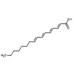 CAS 登录号：29259-52-7， (2E,4E,6E,8E)-2,4,6,8-十六碳四烯酸