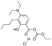 CAS 登录号：29278-86-2， 4-[(乙氧羰基)氧基]-苯甲酸 4-(二乙基氨基)丁基酯盐酸盐