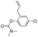 CAS 登录号：29285-54-9， (4-氯-2-丙-2-烯基-苯基) N,N-二甲基氨基甲酸酯