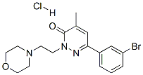 CAS 登录号：29285-73-2， 6-(3-溴苯基)-4-甲基-2-(2-吗啉-4-基乙基)哒嗪-3-酮盐酸盐
