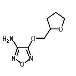 CAS 登录号：292856-53-2， 4-(四氢-2-呋喃基甲氧基)-1,2,5-恶二唑-3-胺
