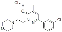 CAS 登录号：29307-32-2， 6-(3-氯苯基)-4-甲基-2-(2-吗啉-4-基乙基)哒嗪-3-酮盐酸盐