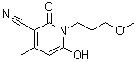 CAS#: 29333-76-4, 6-Hydroxy-1-(3-Methoxypropyl)-4-Methyl-2-Oxo-1,2-Dihydro-3-Pyridinecarbonitrile