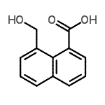 CAS#: 29368-37-4, 8-(Hydroxymethyl)-1-Naphthoic Acid