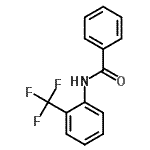 CAS 登录号：2946-71-6， N-[2-(三氟甲基)苯基]苯甲酰胺