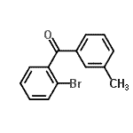 CAS 登录号：294878-58-3， (2-溴苯基)(3-甲基苯基)甲酮