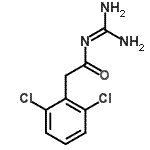 CAS 登录号：29520-14-7， N-甲脒基-2-(2,6-二氯苯基)乙酰胺