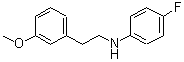CAS#: 295318-86-4, 4-Fluoro-N-[2-(3-Methoxyphenyl)Ethyl]Aniline