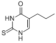 CAS 登录号：2954-52-1， 5-丙基-2-硫代尿嘧啶