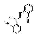CAS 登录号：29588-07-6， 2,2'-[(1E)-3-甲基-1-三氮烯-1,3-二基]二苯甲腈