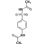CAS 登录号：29591-86-4， N-[(4-乙酰氨基苯基)磺酰基]乙酰胺