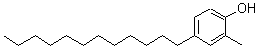 CAS 登录号：29665-59-6， 4-十二烷基-2-甲基苯酚