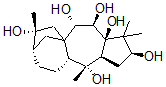 CAS#: 29708-82-5, Grayanotoxane-3beta,5,6beta,7alpha,10,16-Hexol