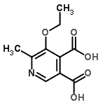 CAS#: 2971-77-9, 5-Ethoxy-6-Methyl-3,4-Pyridinedicarboxylic Acid