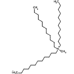 CAS 登录号：29710-98-3， N,N-双十二烷基-N-甲基-1-十一烷铵碘化物