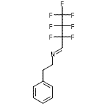CAS 登录号：29723-32-8， (1E)-2,2,3,3,4,4,4-七氟-N-(2-苯基乙基)-1-丁烷亚胺