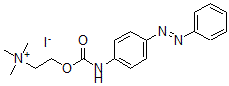 CAS 登录号：29739-76-2， N,N,N-三甲基-2-[[[[4-[(1E)-苯基偶氮]苯基]氨基]羰基]氧基]-乙铵碘化物