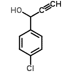CAS 登录号：29805-11-6， 1-(4-氯苯基)-2-丙炔-1-醇