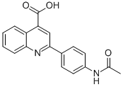 CAS 登录号：298187-85-6， 2-[4-(乙酰氨基)苯基]喹啉-4-羧酸