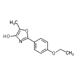 CAS 登录号：298194-07-7， 2-(4-乙氧基苯基)-5-甲基-1,3-恶唑-4-醇