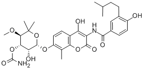 CAS 登录号：29826-16-2， 二氢新生霉素