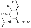 CAS 登录号：29847-23-2， 2-(乙酰氨基)-2-脱氧-beta-D-吡喃葡萄糖基叠氮化物