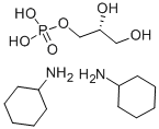 CAS 登录号：29849-82-9， L-alpha-甘油磷酸酯二(单环己基铵)盐