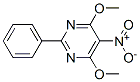 CAS 登录号：29939-35-3， 4,6-二甲氧基-5-硝基-2-苯基嘧啶