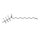 CAS#: 2994-16-3, Decyl Heptafluorobutanoate