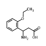 CAS 登录号：299440-58-7， 3-氨基-3-(2-乙氧基苯基)丙酸