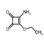 CAS 登录号：29950-12-7， 3-氨基-4-乙氧基-3-环丁烯-1,2-二酮