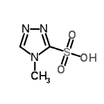 CAS#: 29982-43-2, 4-Methyl-4H-1,2,4-Triazole-3-Sulfonic Acid