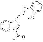 CAS 登录号：299936-03-1， 1-[2-(2-甲氧基-苯氧基)-乙基]-1H-吲哚-3-甲醛