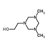 CAS 登录号：299956-80-2， 2-(3,5-二甲基-1,3,5-三嗪烷-1-基)乙醇